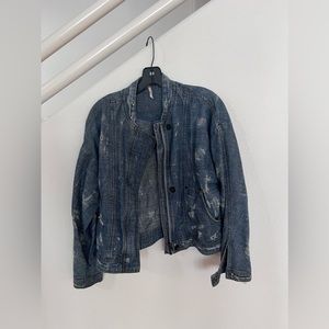 Free People Tattered Tennis jacket.